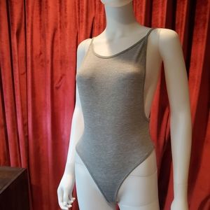 Shein Grey Bodysuit